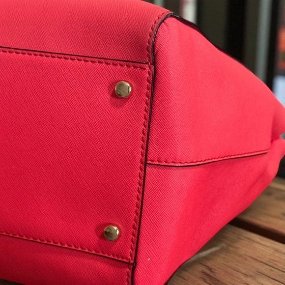 Authentic Kate Spade Pink Leather Tote Bag! - Picture 8 of 15